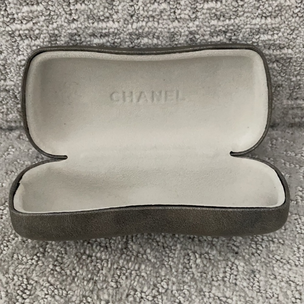 New, Chanel Black Cat Eye Glasses Style 3335, Quilted Arms with Case - Picture 12 of 12